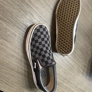 COPY - Checkered vans. Men’s size 7.5/women’s 9.